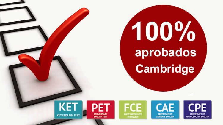 Examenes Cambridge en Silla Valencia cien por cien aprobados
