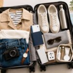 Qué llevar a un campamento de verano en Inglaterra: maleta con ropa y artículos básicos.